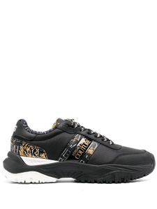 Versace Jeans Couture baskets à logo imprimé - Noir