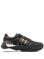 Versace Jeans Couture baskets à logo imprimé - Noir