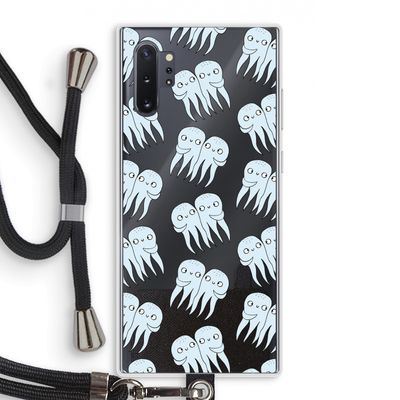 Octopussen: Samsung Galaxy Note 10 Plus Transparant Hoesje met koord
