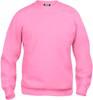 Clique 021030 Basic Roundneck - Helder Roze - XS