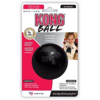 Kong Extreme rubber bal zwart - thumbnail