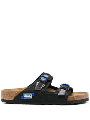 Birkenstock sandales à détails de boucles - Noir