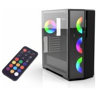 INCA EMG-17XN Midi-tower PC-behuizing Zwart