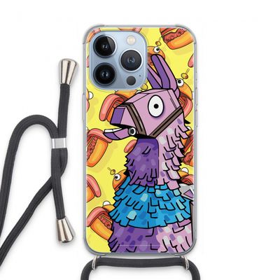 Loot Burger: iPhone 13 Pro Transparant Hoesje met koord