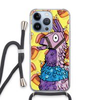 Loot Burger: iPhone 13 Pro Transparant Hoesje met koord