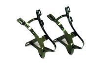 Metalen Toe Clips - Groen