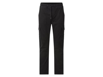 esmara Men Heren cargo joggingbroek (Zwart, XL)