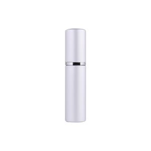 Luxe Mini Parfum Flesje - Navulbaar - 5 ml - Reisflesje - Parfumverstuiver - Mat Zilver