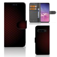 Samsung Galaxy S10 | Telefoon Hoesje | Geruit Rood