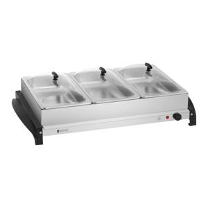 Buffetwarmer - 3 x 2 liter - 400 W
