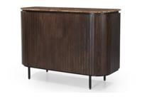 Livingfurn Dressoir Noor Marmer Emperador en mangohout, 115cm - Bruin - thumbnail