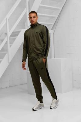 Under Armour Rival Knit Trainingspak Heren Groen - Maat L - Kleur: Groen | Soccerfanshop