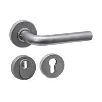 Intersteel AchterdeurbeslagsetLuzern rond RVS getrommeld - 0034.405716
