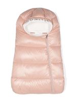 Moncler Enfant nid d'ange zippé à design matelassé - Rose - thumbnail