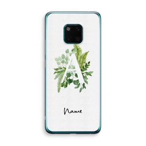 Green Brush: Huawei Mate 20 Pro Transparant Hoesje