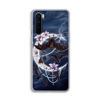 Vleermuizen Maan: OnePlus Nord Transparant Hoesje