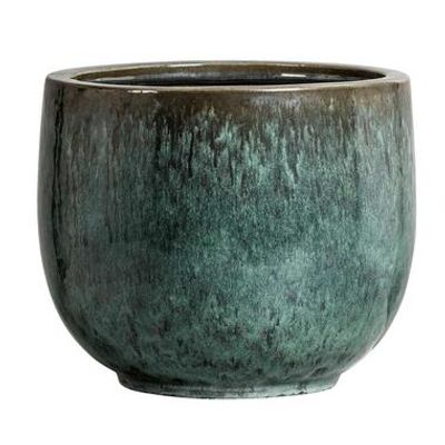 Bloempot Luuk - groen - 32xØ37 cm