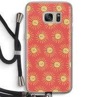 Zon: Samsung Galaxy S7 Transparant Hoesje met koord