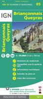 Fietskaart - Wandelkaart 75005 Briançonnais - Queyras | IGN - Institut Géographique National