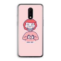 Hartje: OnePlus 7 Transparant Hoesje