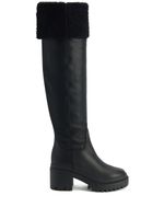 Giuseppe Zanotti bottines Iwona 70 mm en cuir - Noir - thumbnail