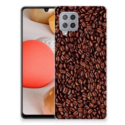 Samsung Galaxy A42 | Siliconen Case | Koffiebonen