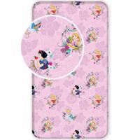 Disney Princess Hoeslaken Pink 90 x 200 cm - Katoen - thumbnail