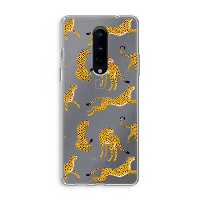 Luipaard: OnePlus 8 Transparant Hoesje