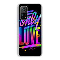 Only Love: Xiaomi Mi 10T 5G Transparant Hoesje