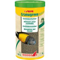 Sera Granugreen Nature 1L Voer voor Cichliden - Rijk aan Spirulina & Spinazie zonder Kunstmatige Toevoegingen
