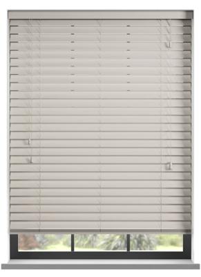 Timberlux bamboe jaloezie met koord - Licht Taupe