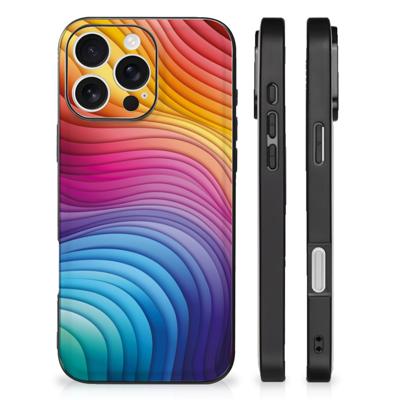 Backcover voor iPhone 16 Pro Regenboog