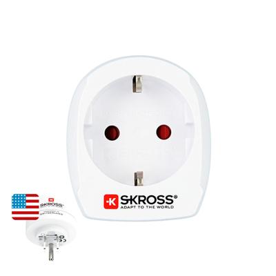 Adapter Skross 1500203-E Europees Verenigde Staten