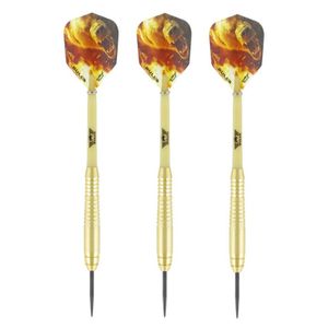 1x Set van 3 dartpijlen Bear Brass 21 grams