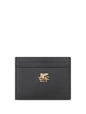 ETRO porte-cartes en cuir - Noir