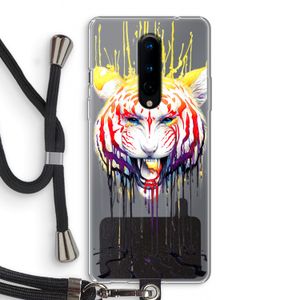 Fading: OnePlus 8 Transparant Hoesje met koord