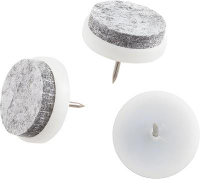 Meubelviltglijder grijs 20mm 16st - Deltafix