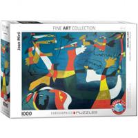 Eurographics puzzel Swallow, Love - Joan Miro - 1000 stukjes - thumbnail