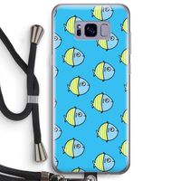 Visjes: Samsung Galaxy S8 Plus Transparant Hoesje met koord