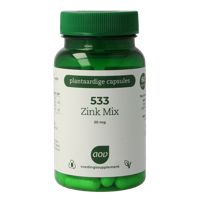 533 Zink mix 60 Vegetarische capsules