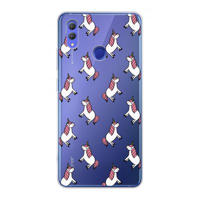 Eenhoorns overal: Honor Note 10 Transparant Hoesje