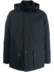 Barbour veste Waterproof Ashby à capuche - Bleu