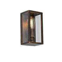 QAZQA Vintage wandlamp antiek goud 26 cm IP44 - Charlois - thumbnail