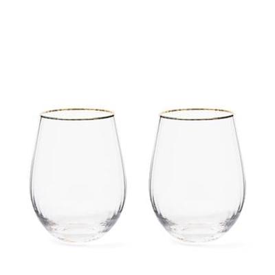 Riviera Maison Waterglazen - Les Saises - Transparant - 2 stuks