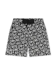 Marc Jacobs Kids short de bain à logo imprimé - Noir