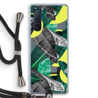 Fantasie jungle: Sony Xperia 5 II Transparant Hoesje met koord