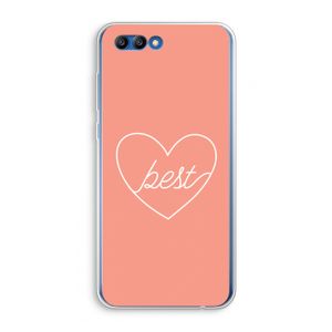 Best heart: Honor 10 Transparant Hoesje