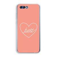 Best heart: Honor 10 Transparant Hoesje