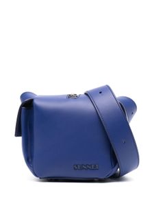 Sunnei sac porté épaule Lacubetto en cuir - Bleu