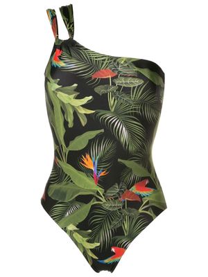 Lygia & Nanny maillot de bain Maillot Miusha à imprimé botanique - Vert